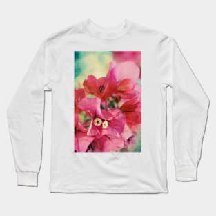 Bougainvillea at Sunset Long Sleeve T-Shirt